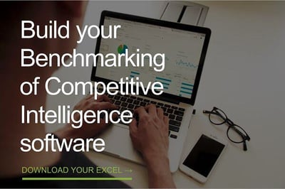 Create your Benchmarking of competitive intelligence software